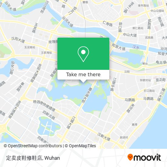 定卖皮鞋修鞋店 map