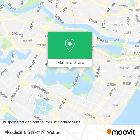 桃花岛城市花园-西区 map