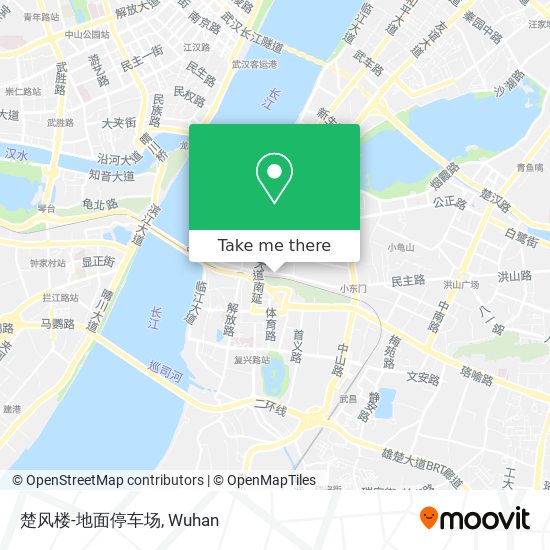 楚风楼-地面停车场 map