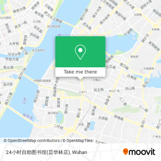 24小时自助图书馆(昙华林店) map