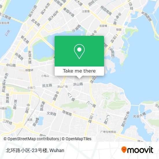 北环路小区-23号楼 map