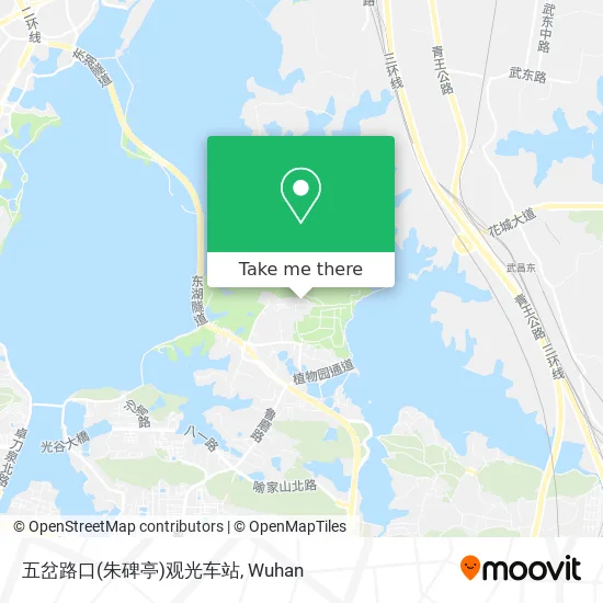 五岔路口(朱碑亭)观光车站 map