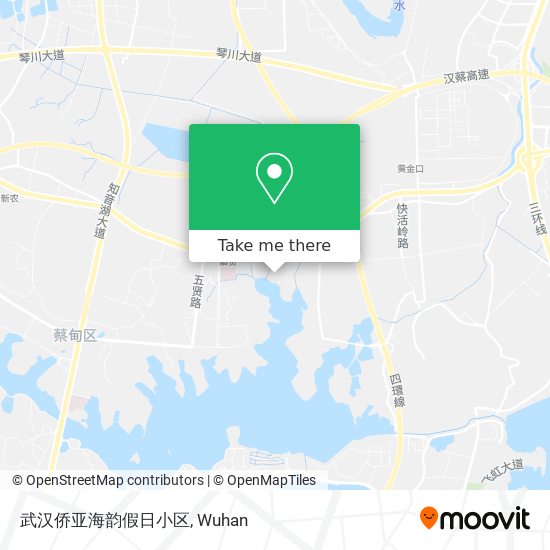 武汉侨亚海韵假日小区 map