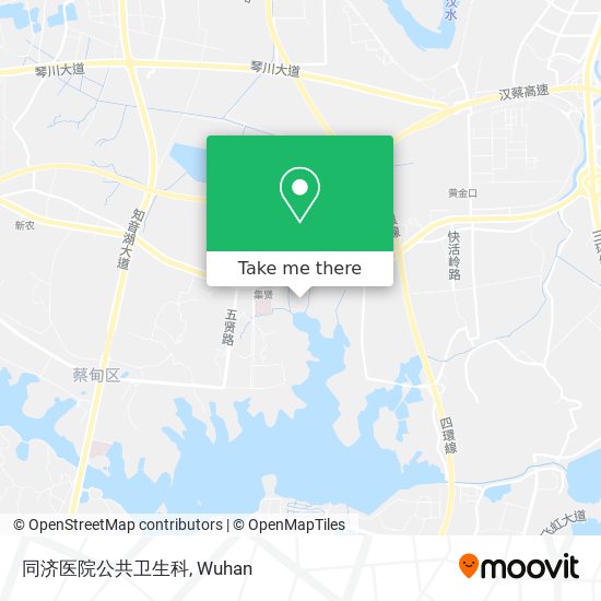 同济医院公共卫生科 map
