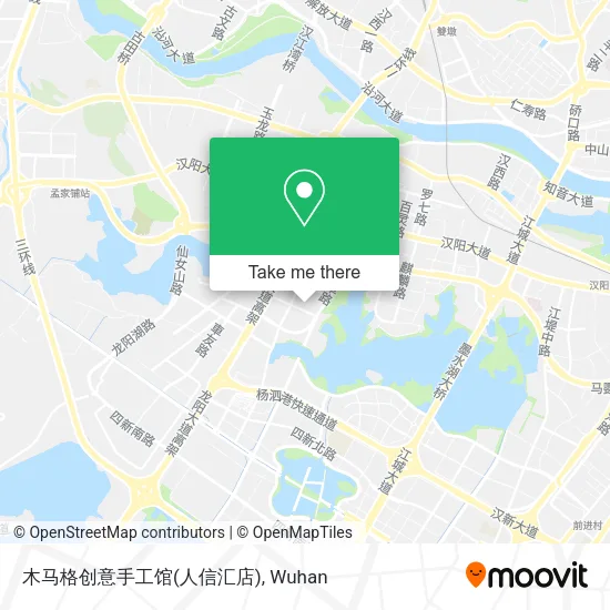 木马格创意手工馆(人信汇店) map