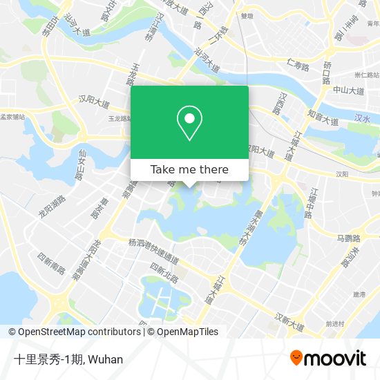 十里景秀-1期 map