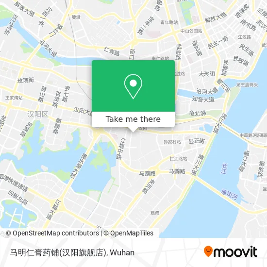 马明仁膏药铺(汉阳旗舰店) map