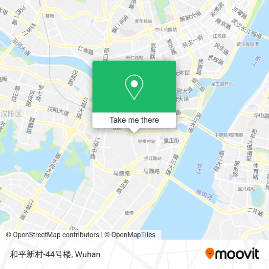 和平新村-44号楼 map