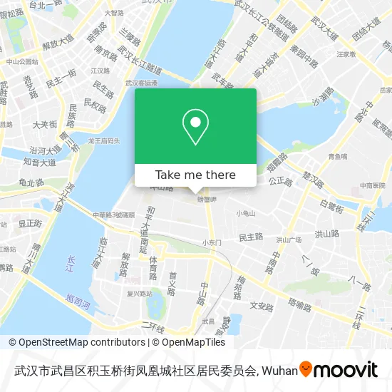 武汉市武昌区积玉桥街凤凰城社区居民委员会 map