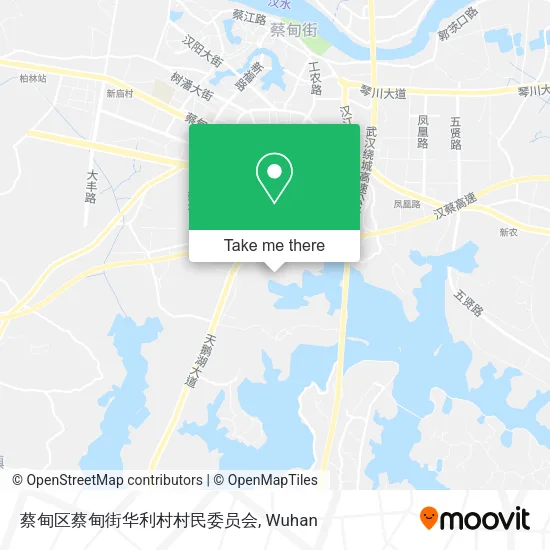 蔡甸区蔡甸街华利村村民委员会 map