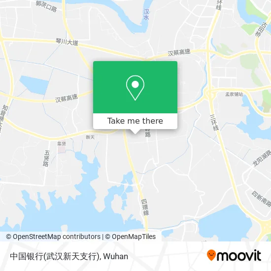 中国银行(武汉新天支行) map