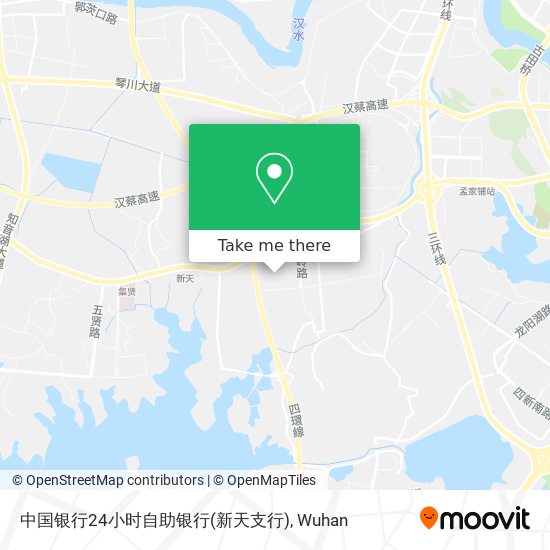 中国银行24小时自助银行(新天支行) map