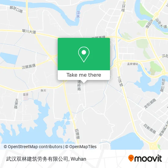 武汉双林建筑劳务有限公司 map
