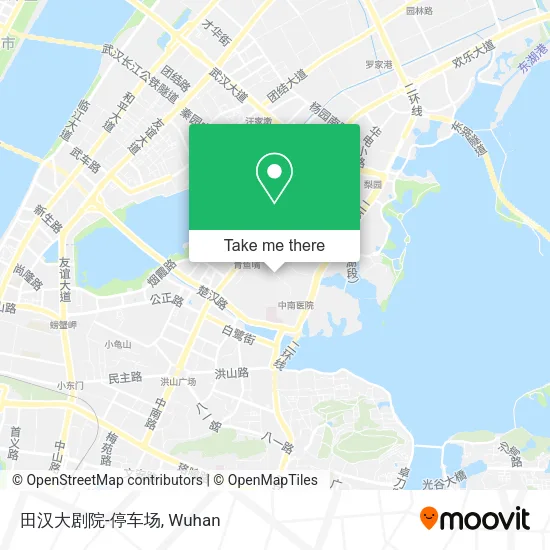 田汉大剧院-停车场 map