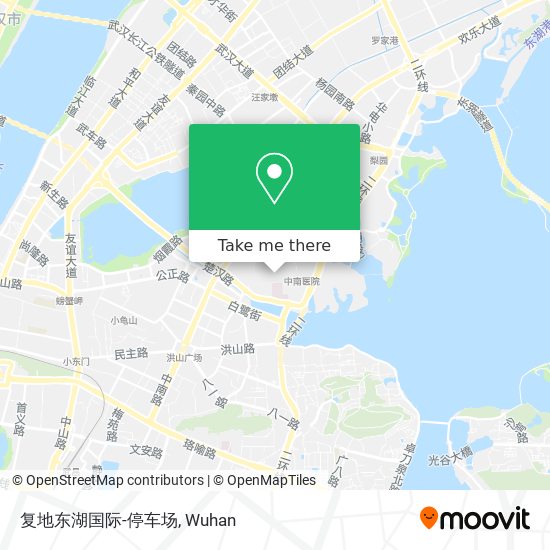 复地东湖国际-停车场 map