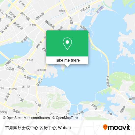 东湖国际会议中心-客房中心 map