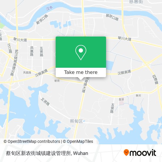蔡旬区新农街城镇建设管理所 map