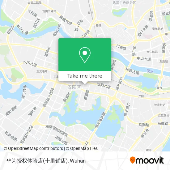 华为授权体验店(十里铺店) map