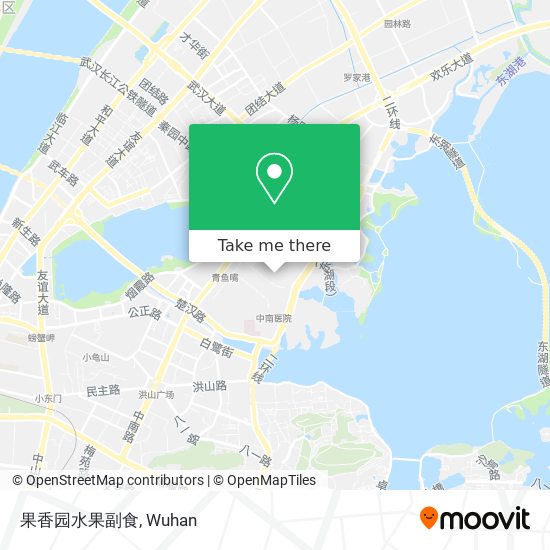 果香园水果副食 map