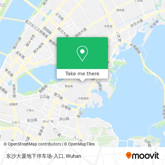 东沙大厦地下停车场-入口 map
