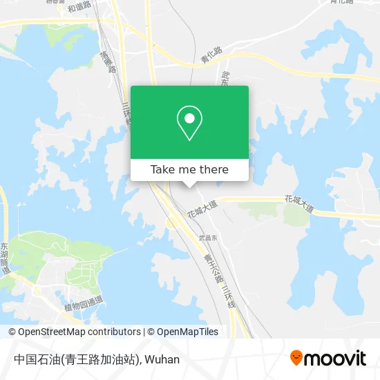 中国石油(青王路加油站) map