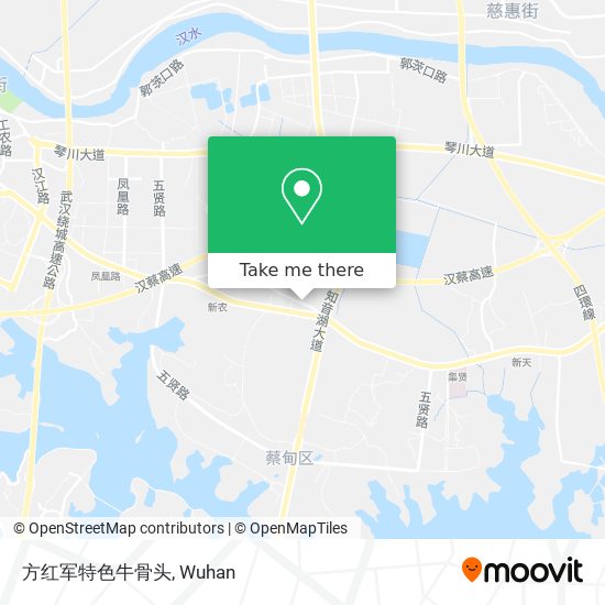 方红军特色牛骨头 map