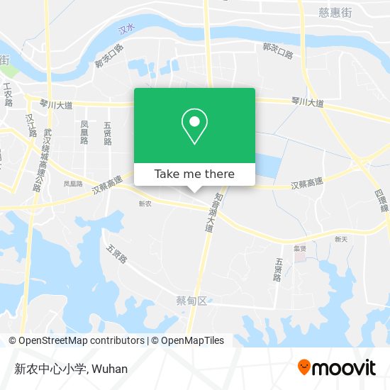 新农中心小学 map