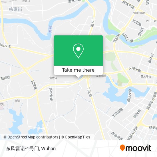 东风雷诺-1号门 map