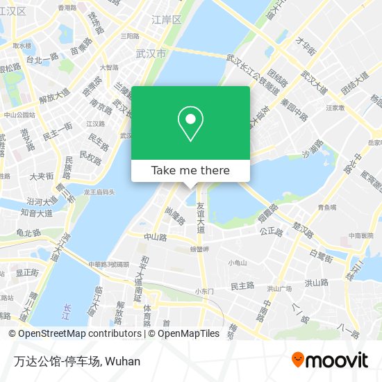 万达公馆-停车场 map