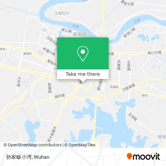 孙家畈小湾 map