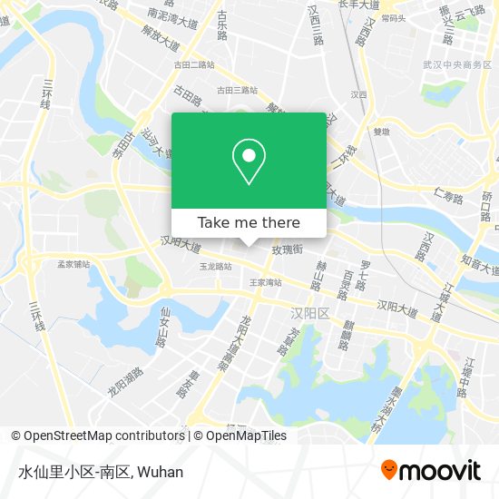 水仙里小区-南区 map