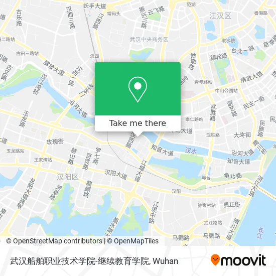武汉船舶职业技术学院-继续教育学院 map