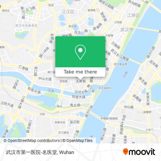 武汉市第一医院-名医堂 map