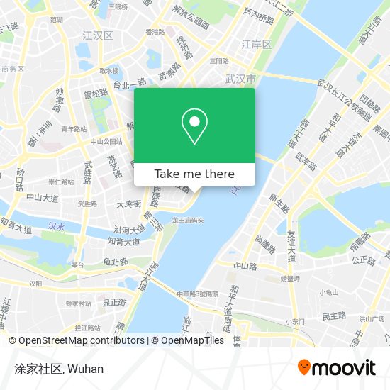 涂家社区 map