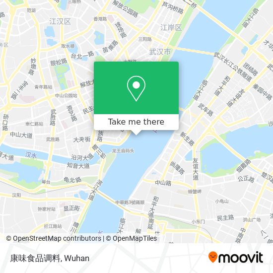 康味食品调料 map