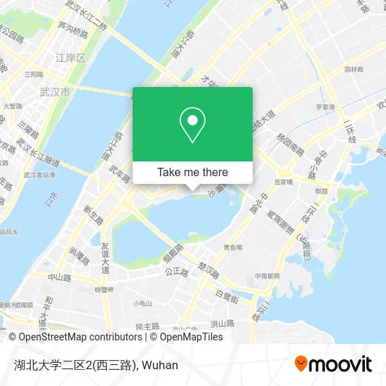 湖北大学二区2(西三路) map