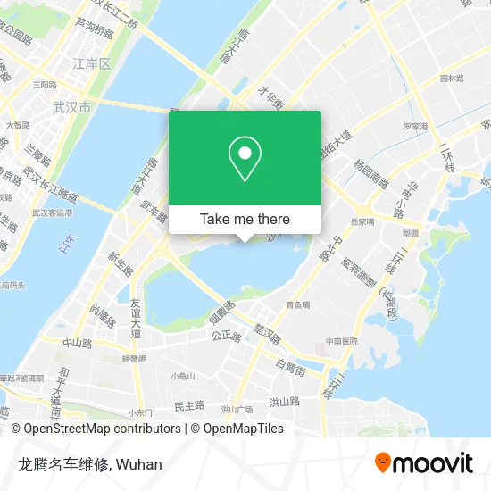龙腾名车维修 map