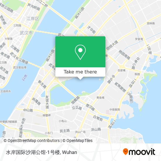 水岸国际沙湖公馆-1号楼 map