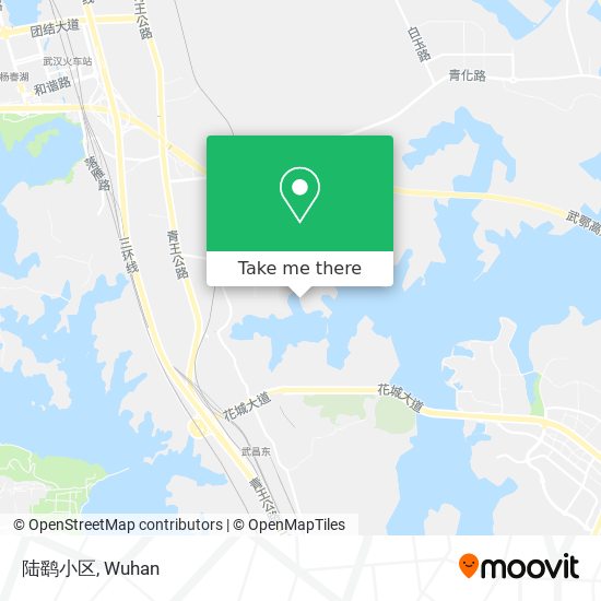 陆鹞小区 map
