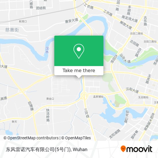 东风雷诺汽车有限公司(5号门) map