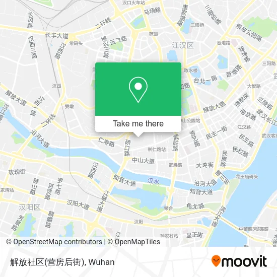 解放社区(营房后街) map