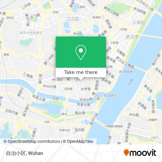 自治小区 map
