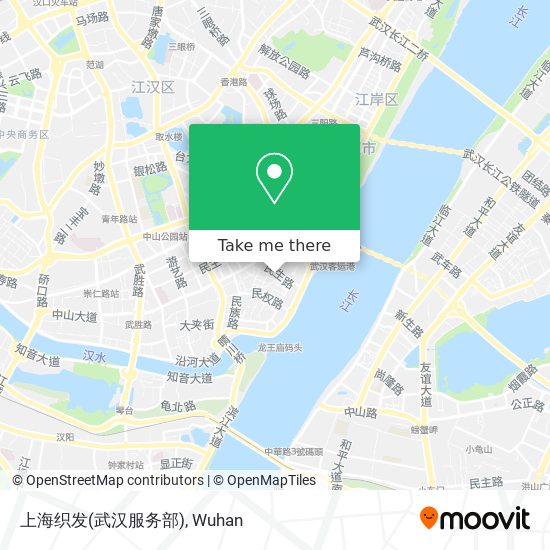 上海织发(武汉服务部) map