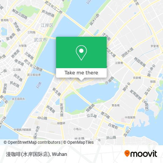 漫咖啡(水岸国际店) map