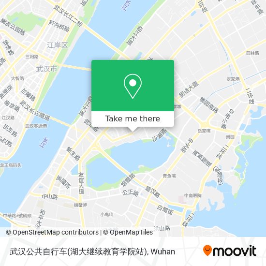 武汉公共自行车(湖大继续教育学院站) map
