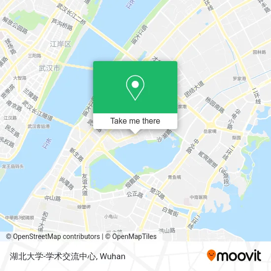 湖北大学-学术交流中心 map