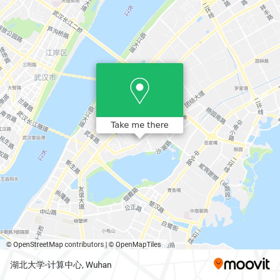 湖北大学-计算中心 map