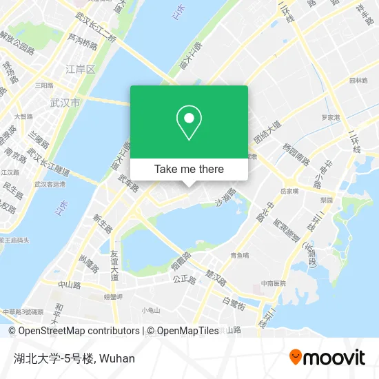 湖北大学-5号楼 map