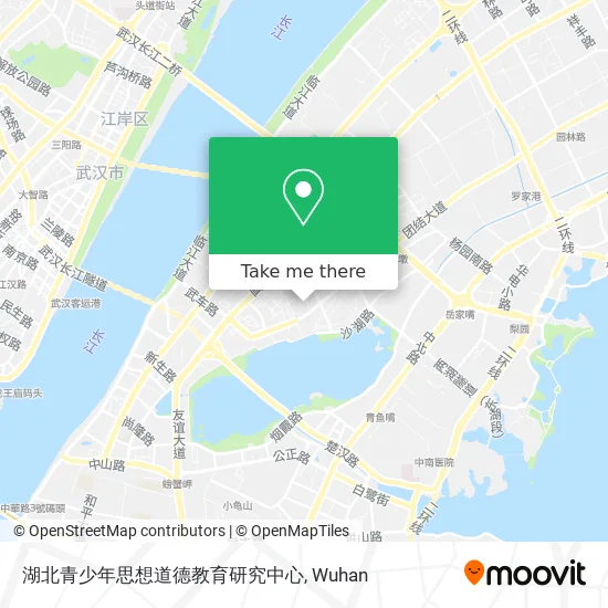 湖北青少年思想道德教育研究中心 map