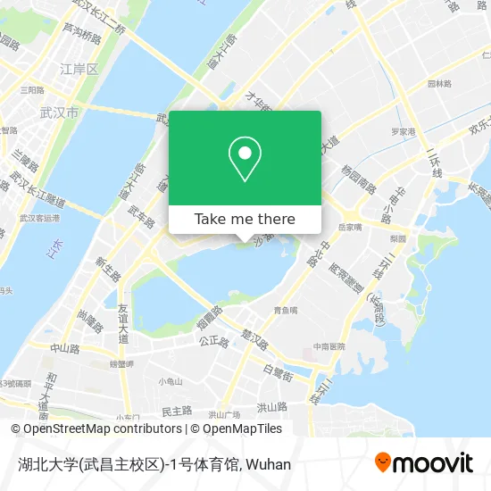 湖北大学(武昌主校区)-1号体育馆 map
